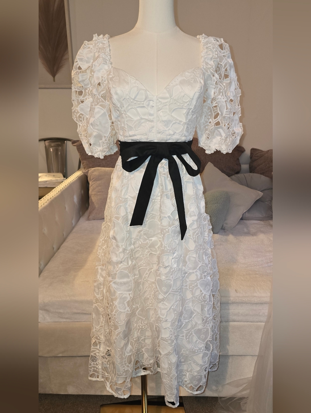 Free People For The Love & Lemons Marlene Dress Size Sm Nwt